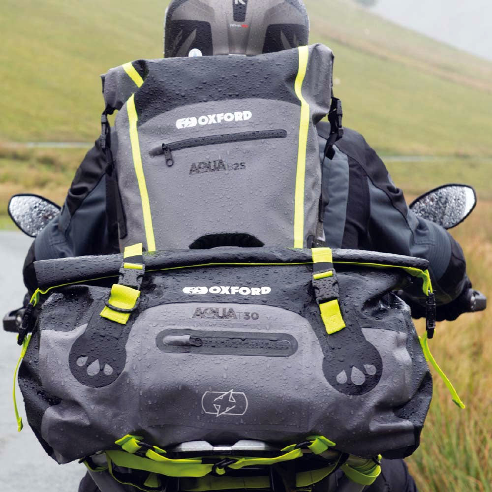Aqua T-30 Roll Bag Black /Grey / Fluo