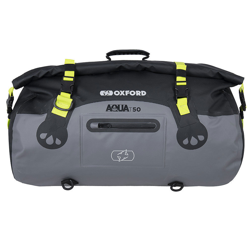 Aqua T-50 Roll Bag Black /Grey / Fluo