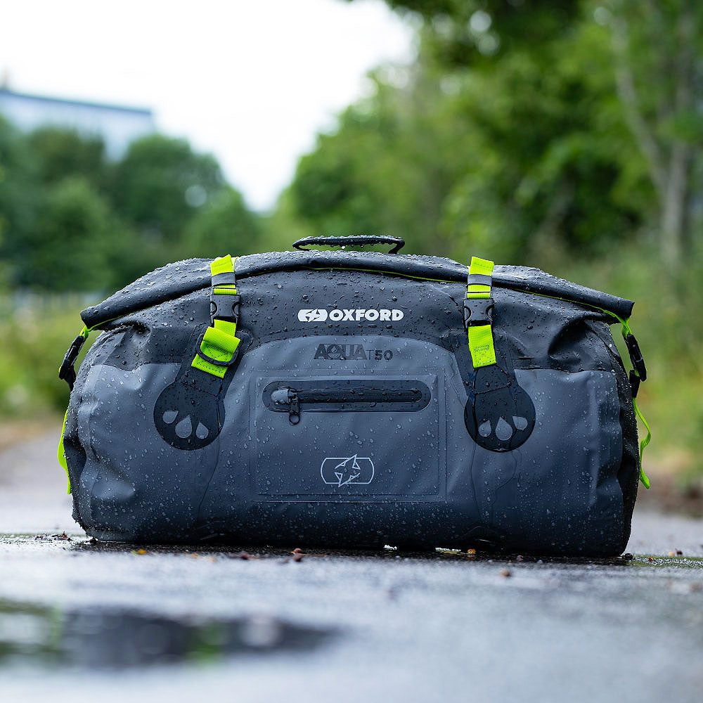 Aqua T-50 Roll Bag Black /Grey / Fluo