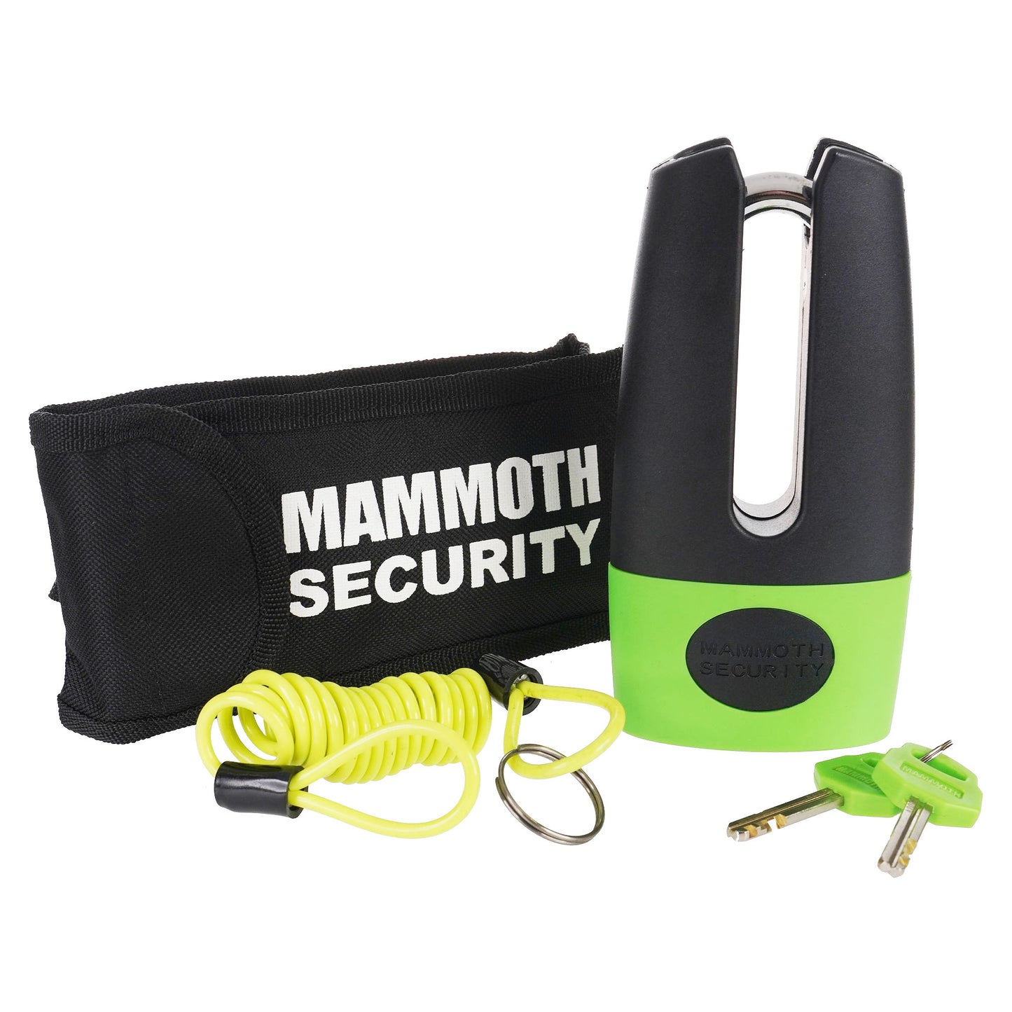 Mammoth Thatcham Shackle Disc Lock 11mm Pin