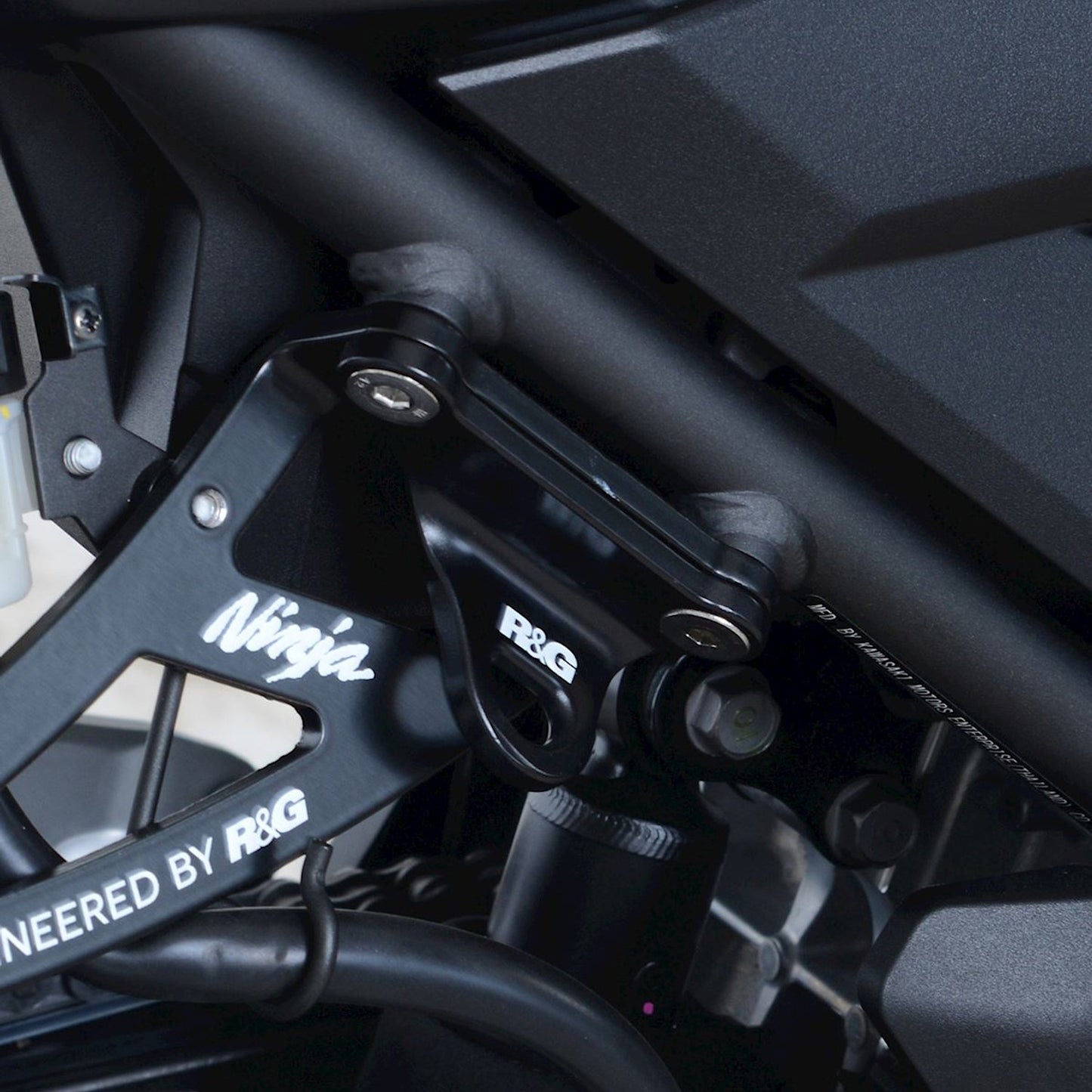 R&G Black Tie-Down Hooks For Kawasaki Ninja 400 2018