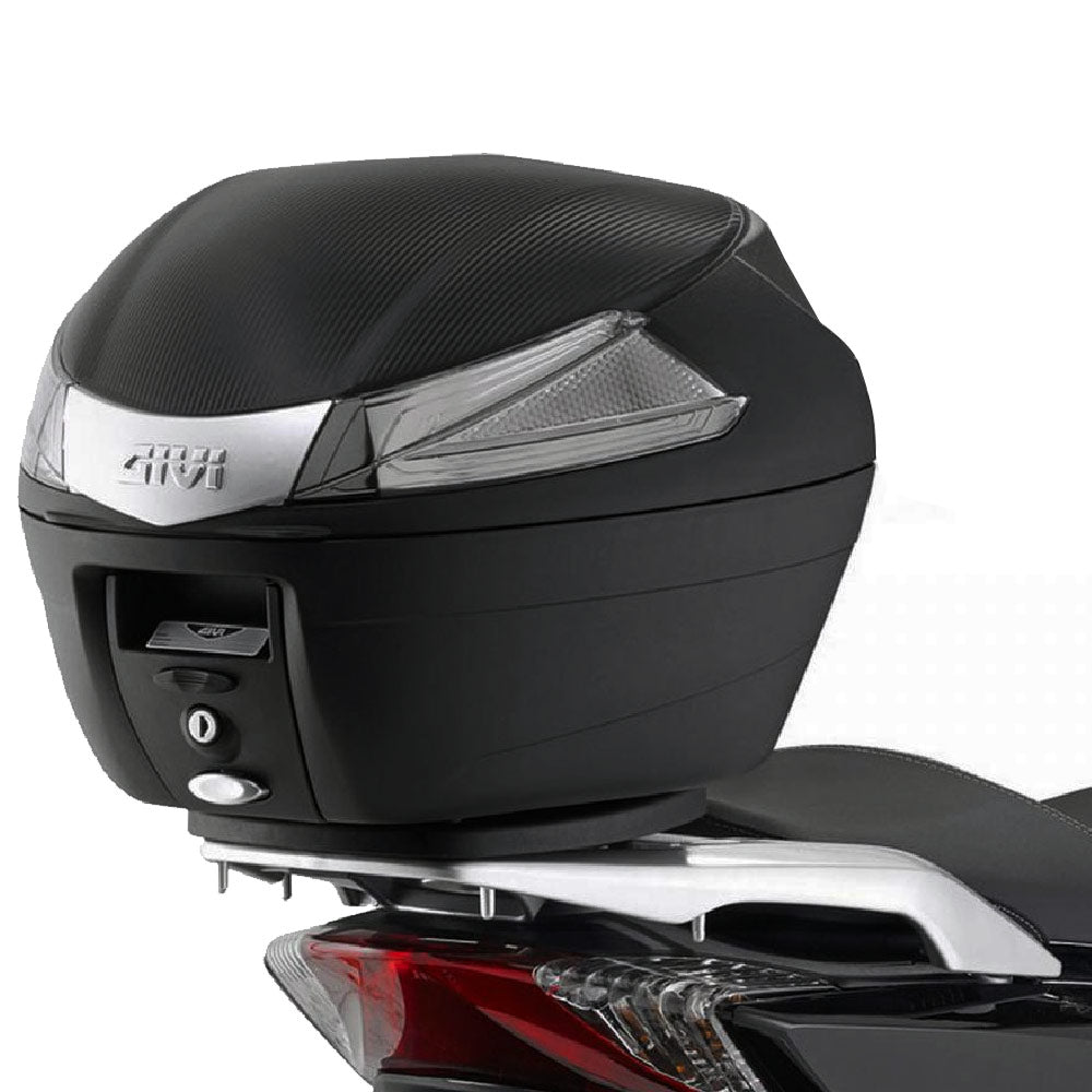 Givi B34N Monolock Top Box with Universal Mounting Plate 34 Litre
