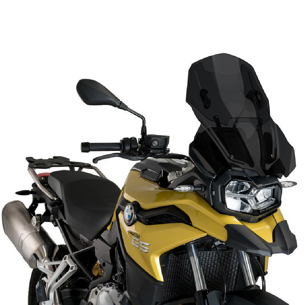 BMW F750GS 18-21 Puig Adjustable Touring Screen Dark Tint