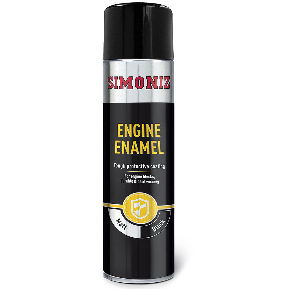 Simoniz Matt Black Engine Enamel 500ml