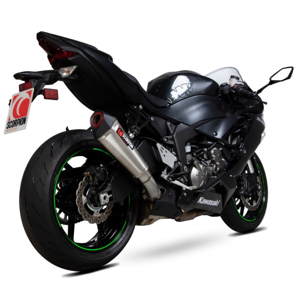 Kawasaki Ninja ZX6R 19- Serket Taper Stainless Steel Slip-on Exhaust