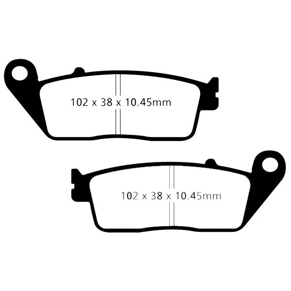 EBC SFA Series Scooter Organic Pads Set SFA608