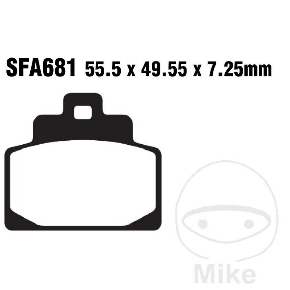 SFA681 EBC Organic Scooter Brake Pads