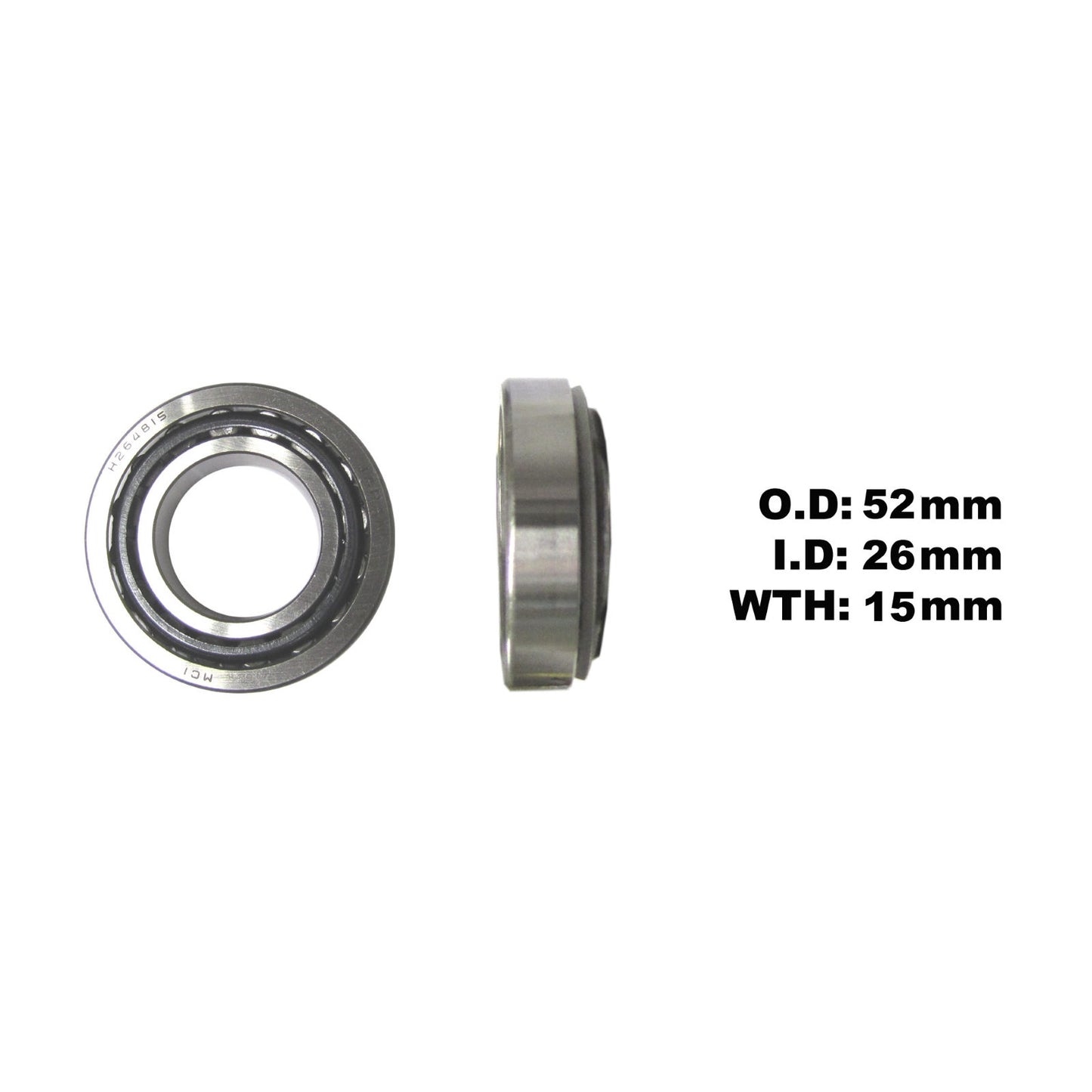 Taper Bearing 26x52x15mm 325201
