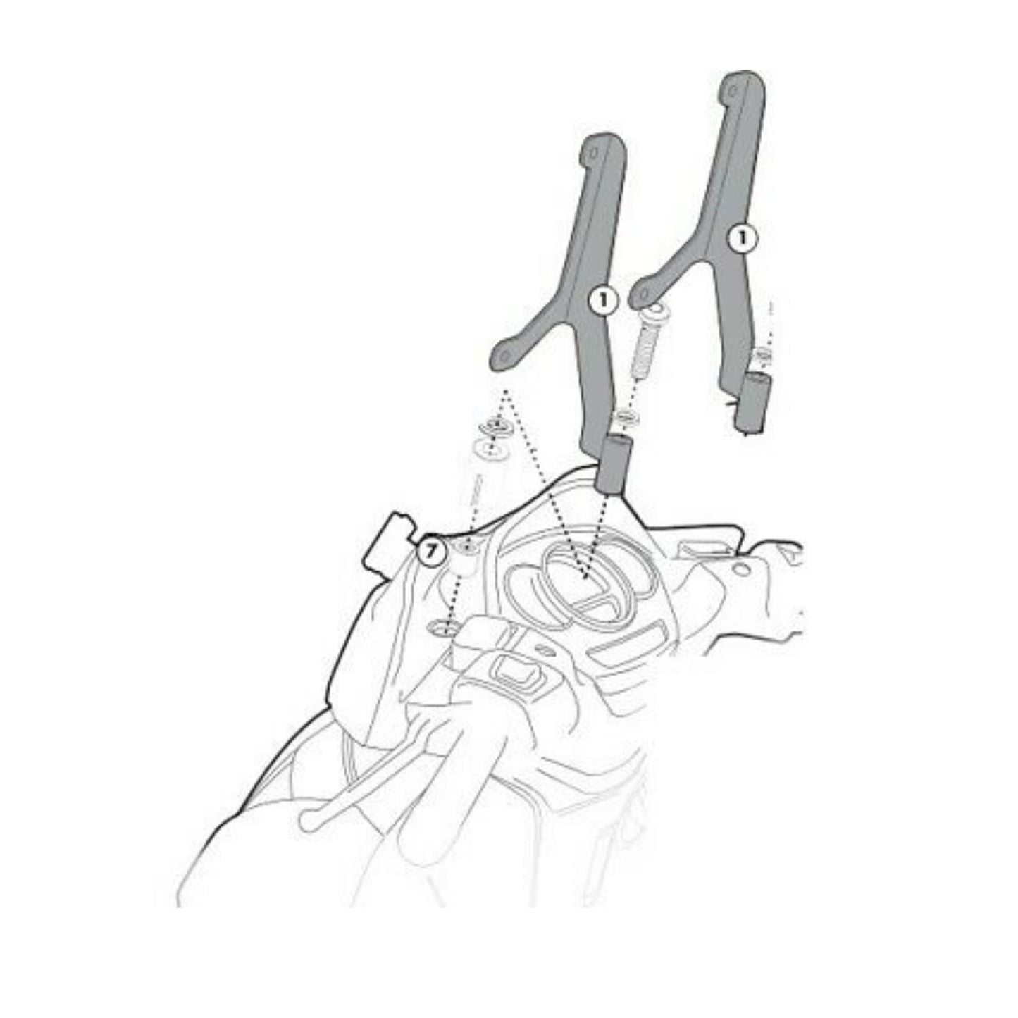 KKD5600KIT Fitting Kit For K5600DTK Screen
