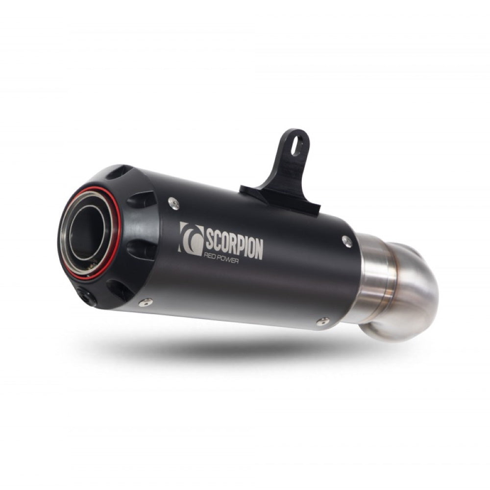 Triumph Street Triple 765 20- Red Power Black Ceramic Slip-on Exhaust