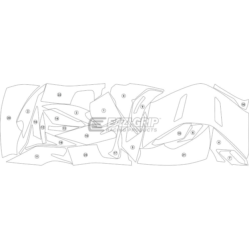 HONDA BAGGER 2020 Gloss Eazi-Guard Paint Protection Kit