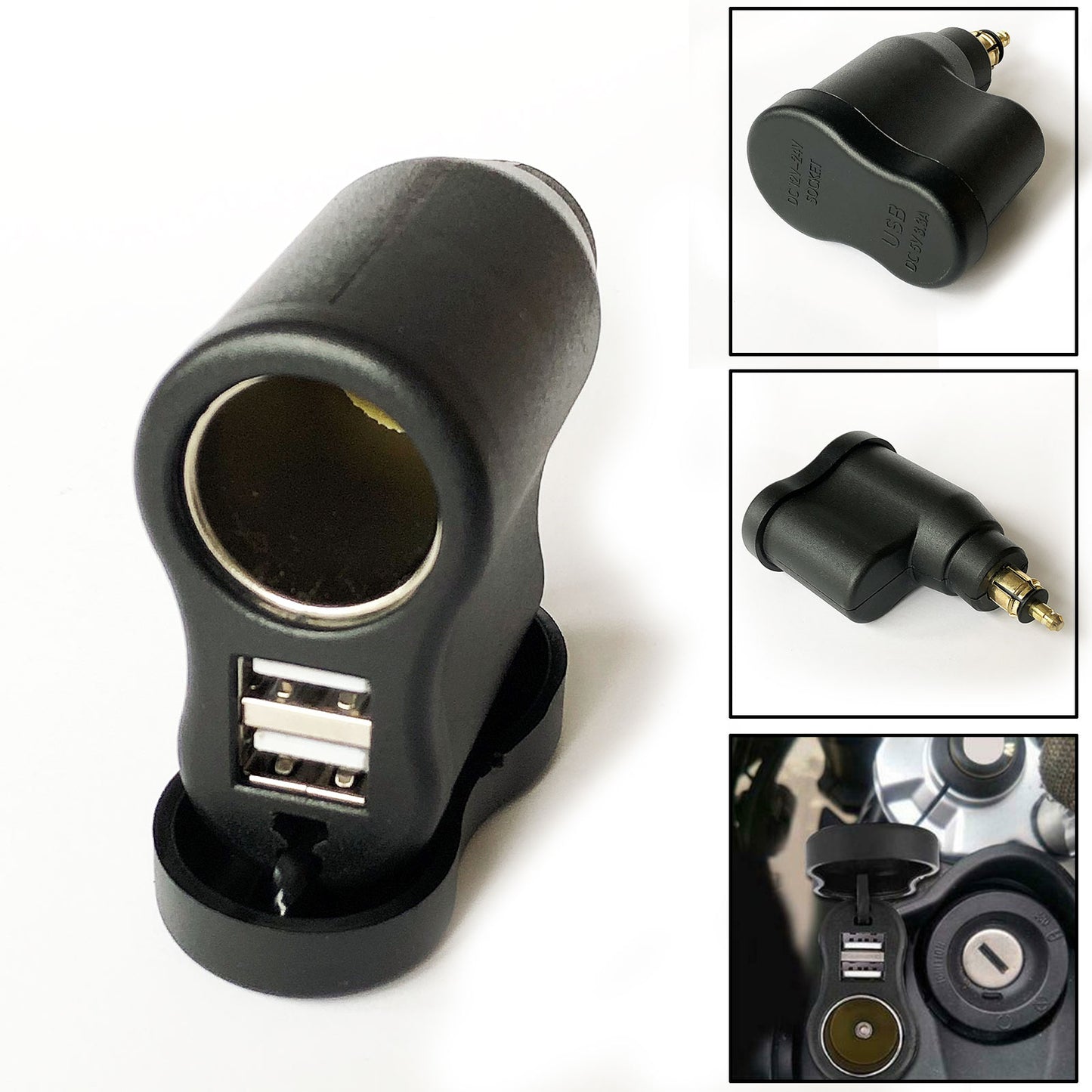 BMW Din Socket and Twin USB