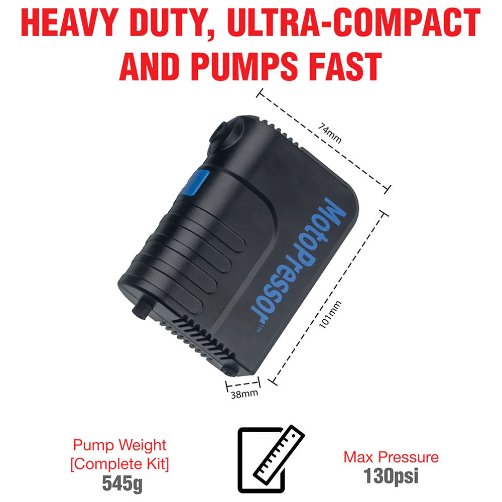 MotoPressor Pocket Tyre Pump
