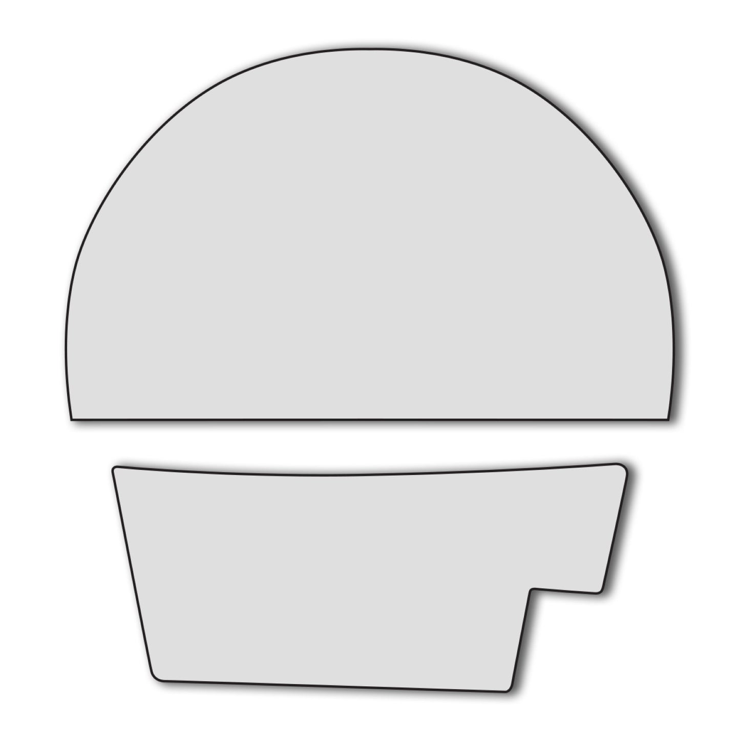 KAWASAKI VERSYS 650 2015> Eazi-Grip Dashboard Screen Protector