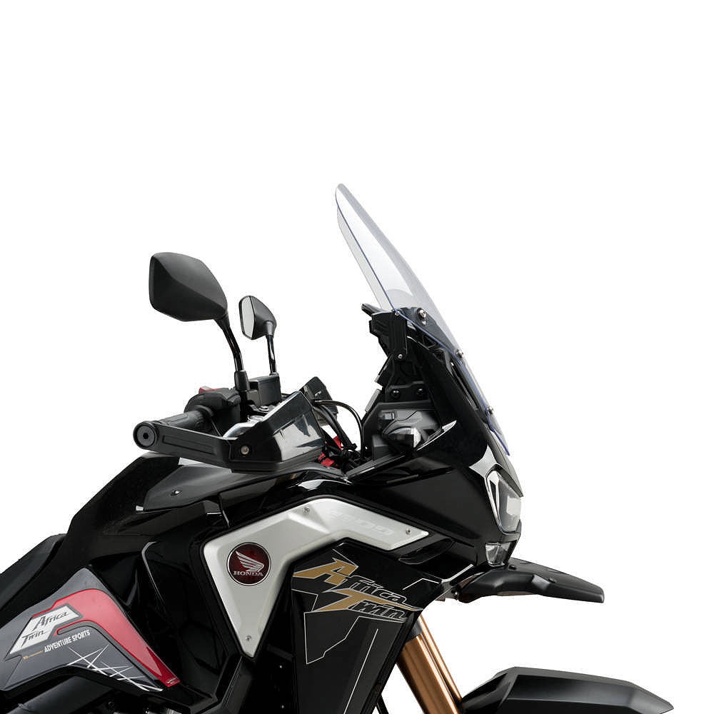 Honda CRF1100 Africa Twin 20-22 Puig Front Beak Extender Black