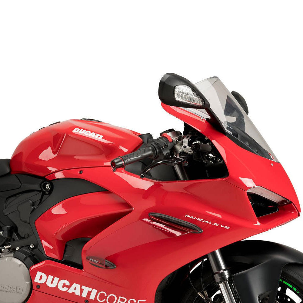 Ducati Panigale V2 20-22 V4 18-19 Puig Race Downforce Spoiler Wings Black