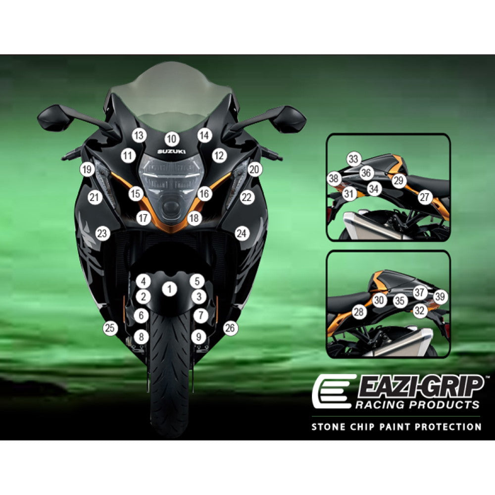 SUZUKI HAYABUSA 2021> Gloss Eazi-Guard Paint Protection Kit