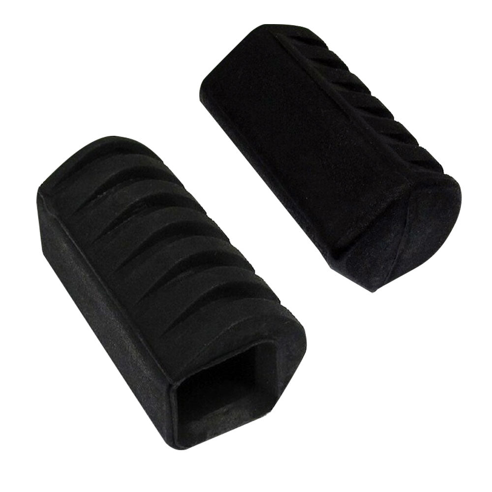 Yamaha PW50 1985-2010 YT60 Trike 1984-1985 Footrest Front Rubber Pair Black