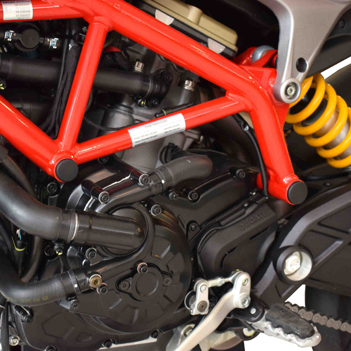 Ducati Hyperstrada/Hypermotard 939 16-20 Puig Chassis Plugs