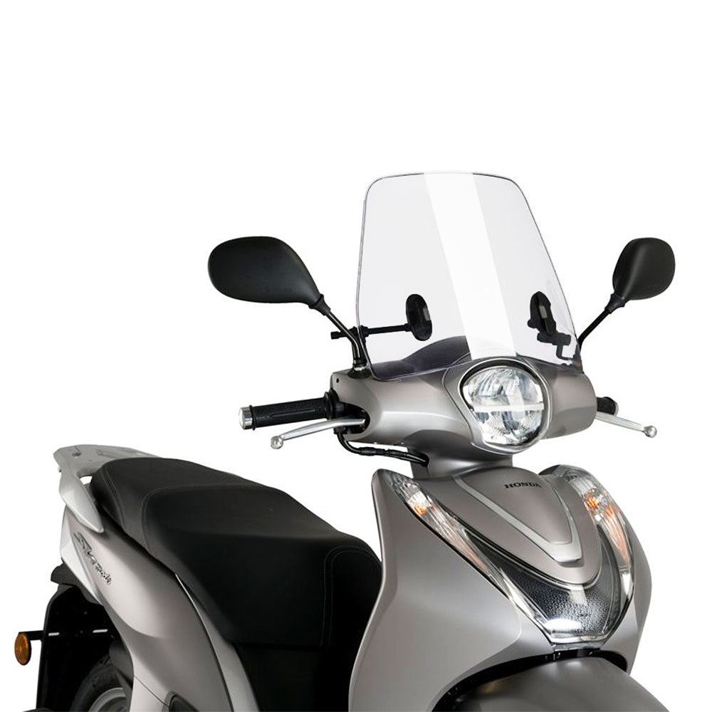 Honda SH125 Mode 21- Puig Trafic Screen Clear