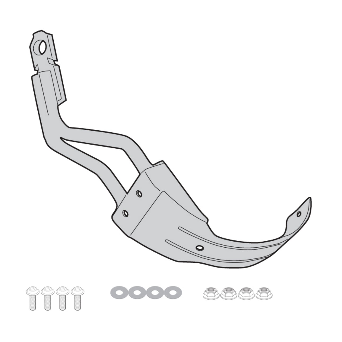 Givi RM6415Kit To Mount Mudflap