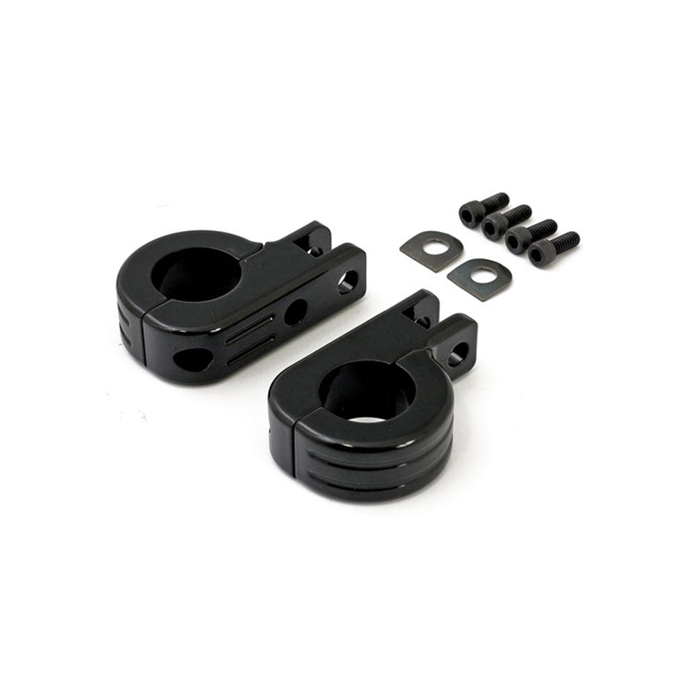 Motorcycle Storehouse Footpeg 1-1/2 INCH TUBE TAKES 7/16" Male Mount Footpegs