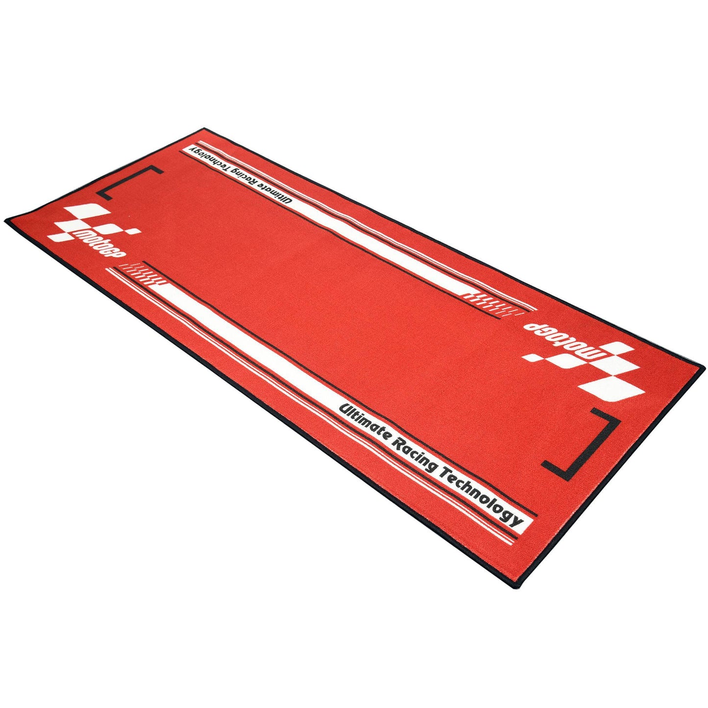 Garage Mat Series 4 Moto GP Red White