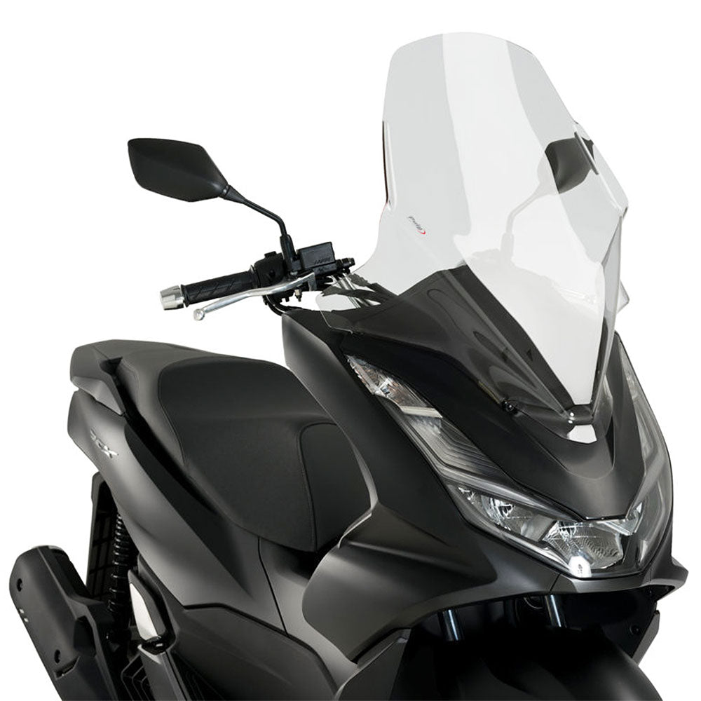Honda PCX125 21- Puig V-Tech Touring Screen Clear