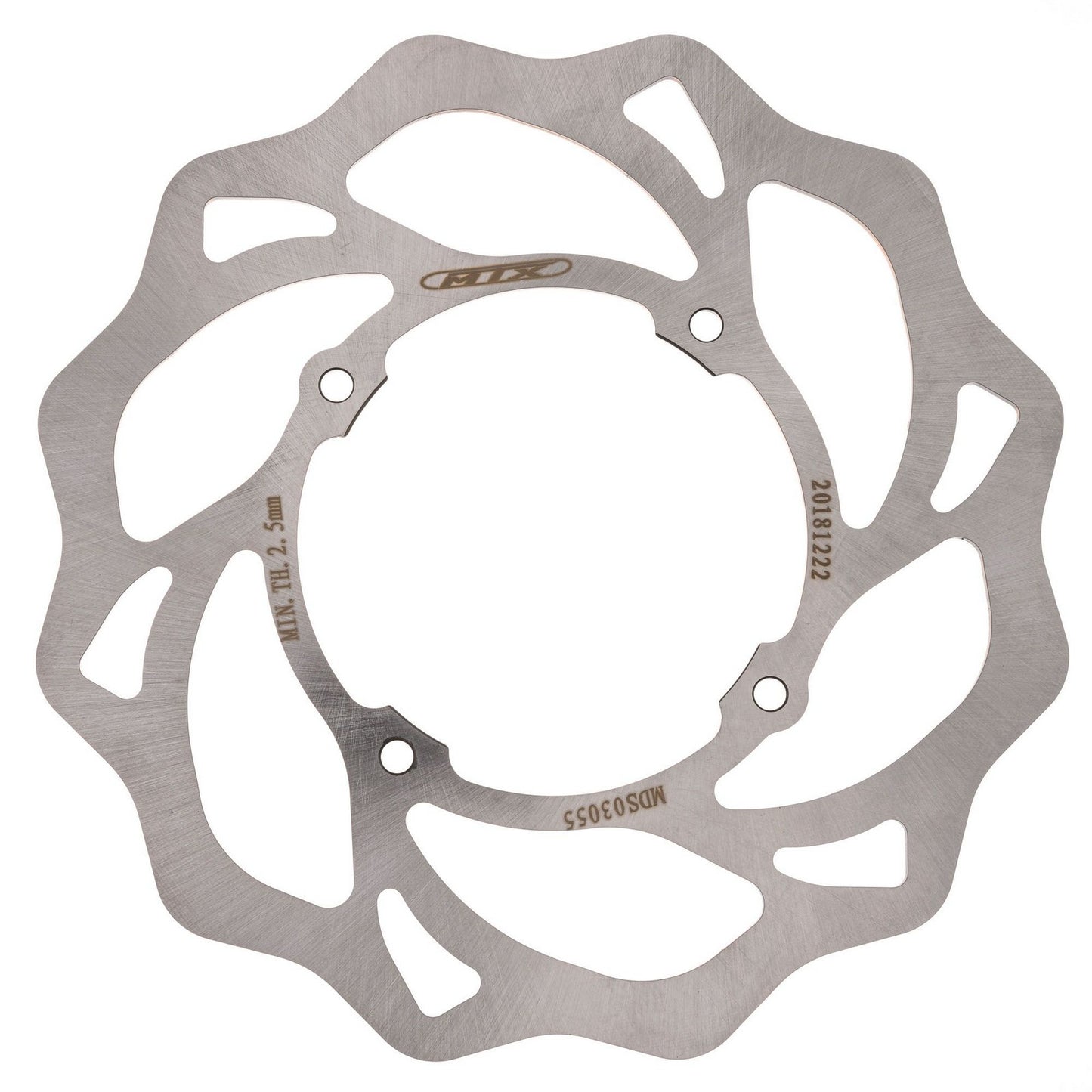 MDS03055 220mm Front Solid Wavy Disc