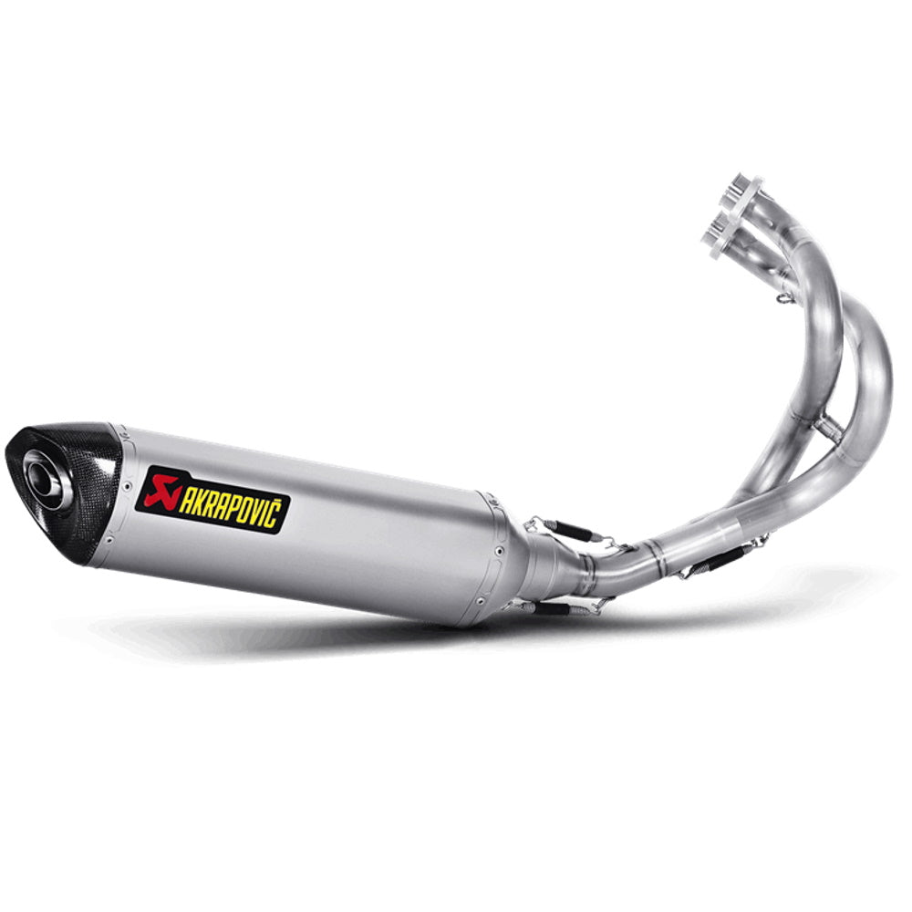 Kawasaki ER-6 F / N (600cc) 2012-2016 Akrapovic Titanium Silencer Complete Stainless 2-1 System