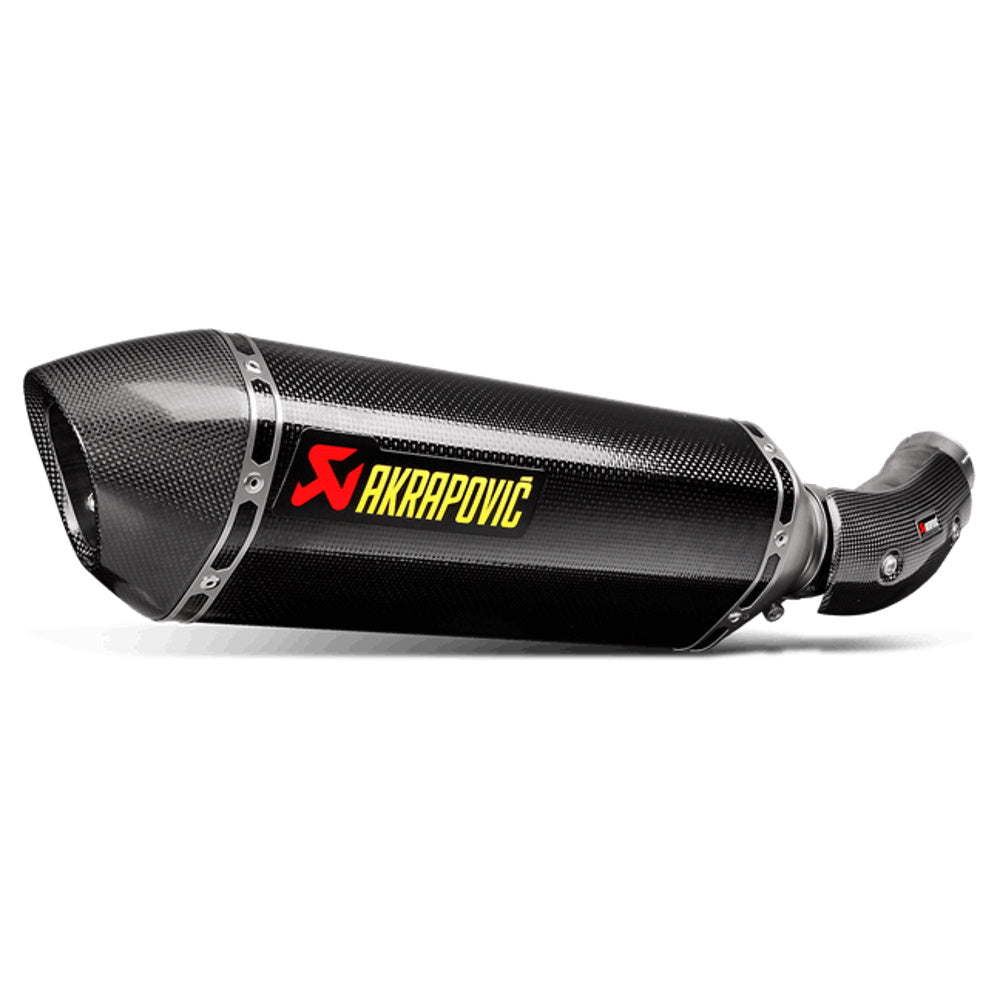 BMW S1000RR 2015-2016 Akrapovic Carbon Silencer Slip-On Kit