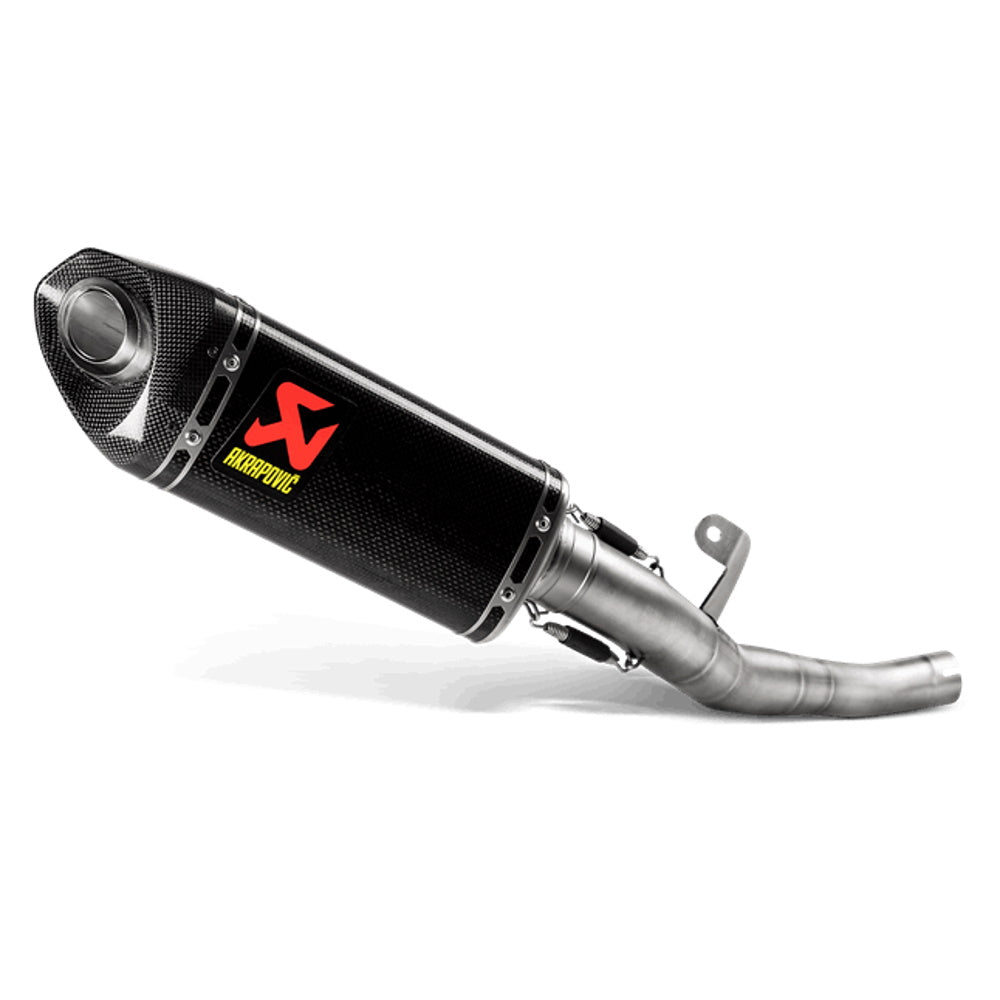 Triumph Street Triple 765 All variants 2020-2022 Akrapovic Carbon Silencer Slip-On Kit