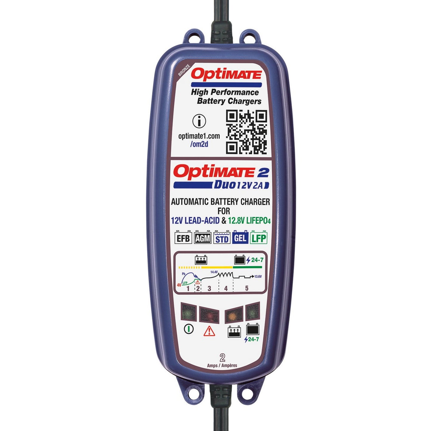 Optimate 2 Duo 12v Battery Charger