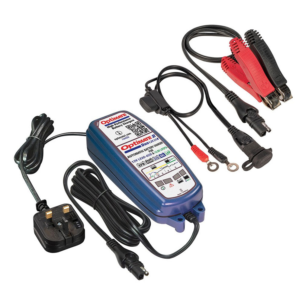 Optimate 2 Duo 12v Battery Charger