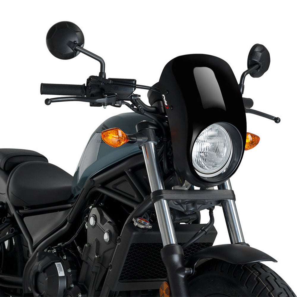Honda CMX500 Rebel 17-19 Puig Anarchy Front Fairing Black