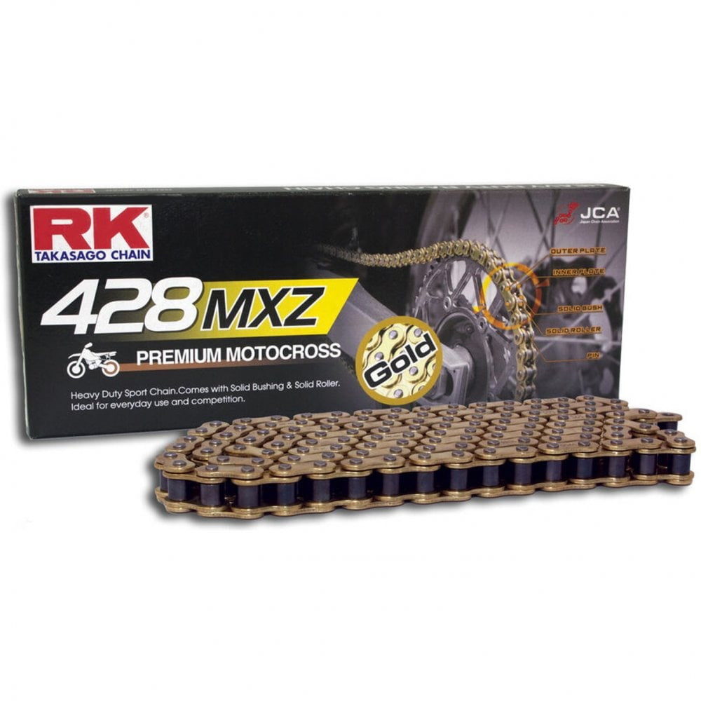 GB428MXZx116 Gold Pro MX RK Chain