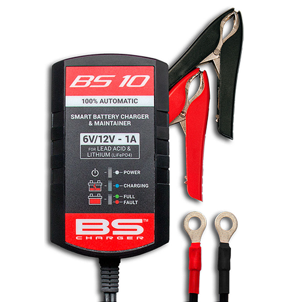 BS10 Smart Charger 6V/12V 1A (AC Plug EU Fitting)