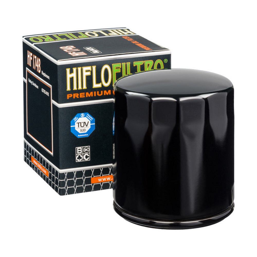 Hiflo Filtro Harley Davidson VRSC.. Oil Filter Black Cannister