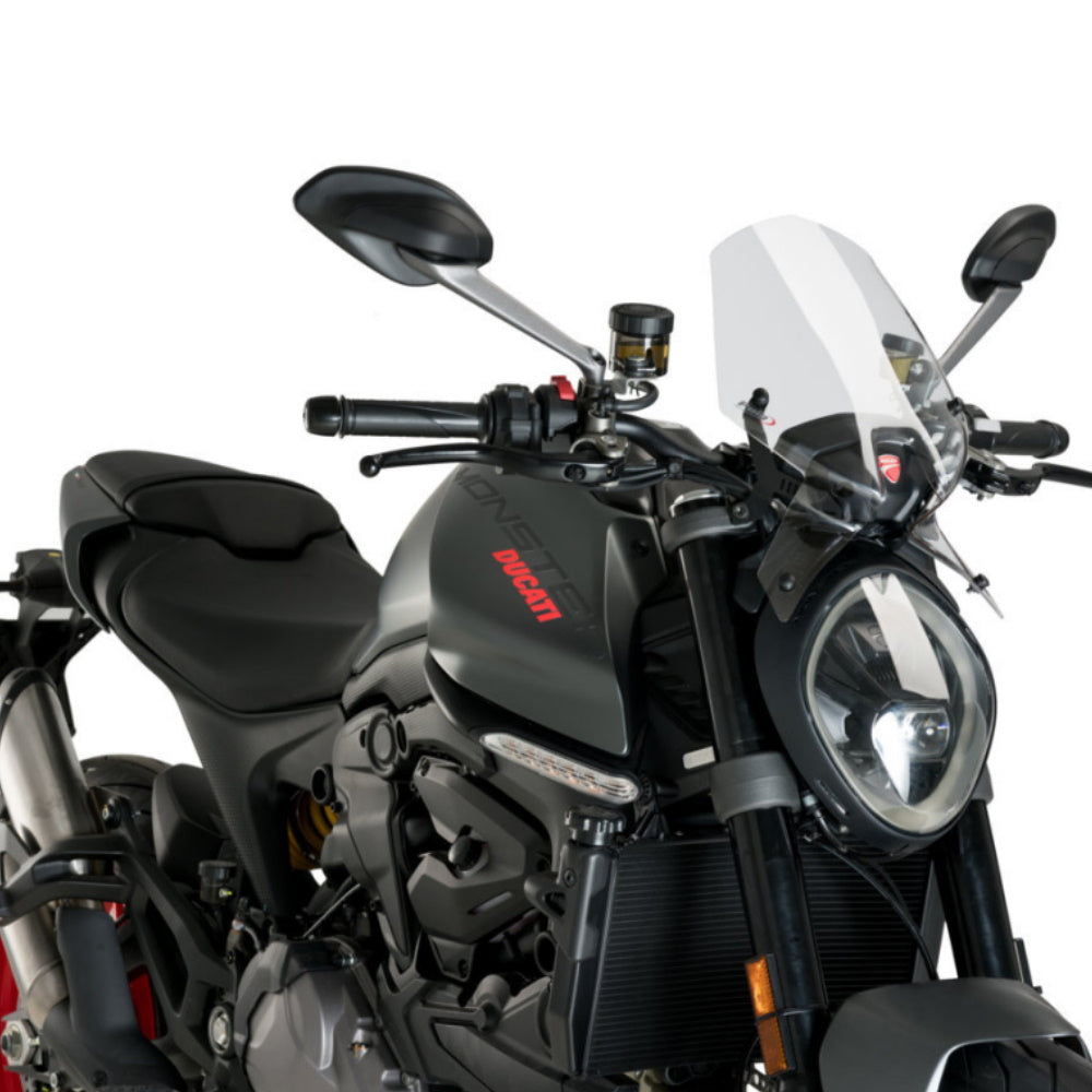 Ducati Monster 937 21-22 Puig New Generation Sport Screen Light Clear