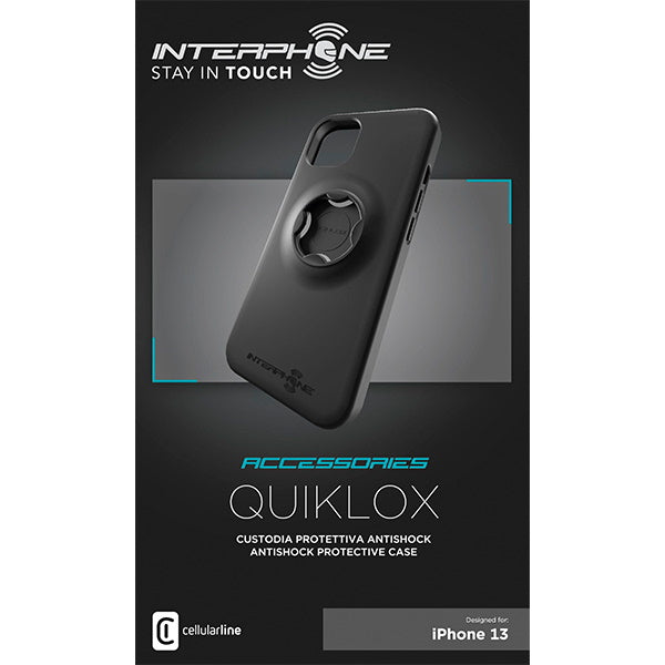 Interphone Quikloxase For iPhone 13 Black