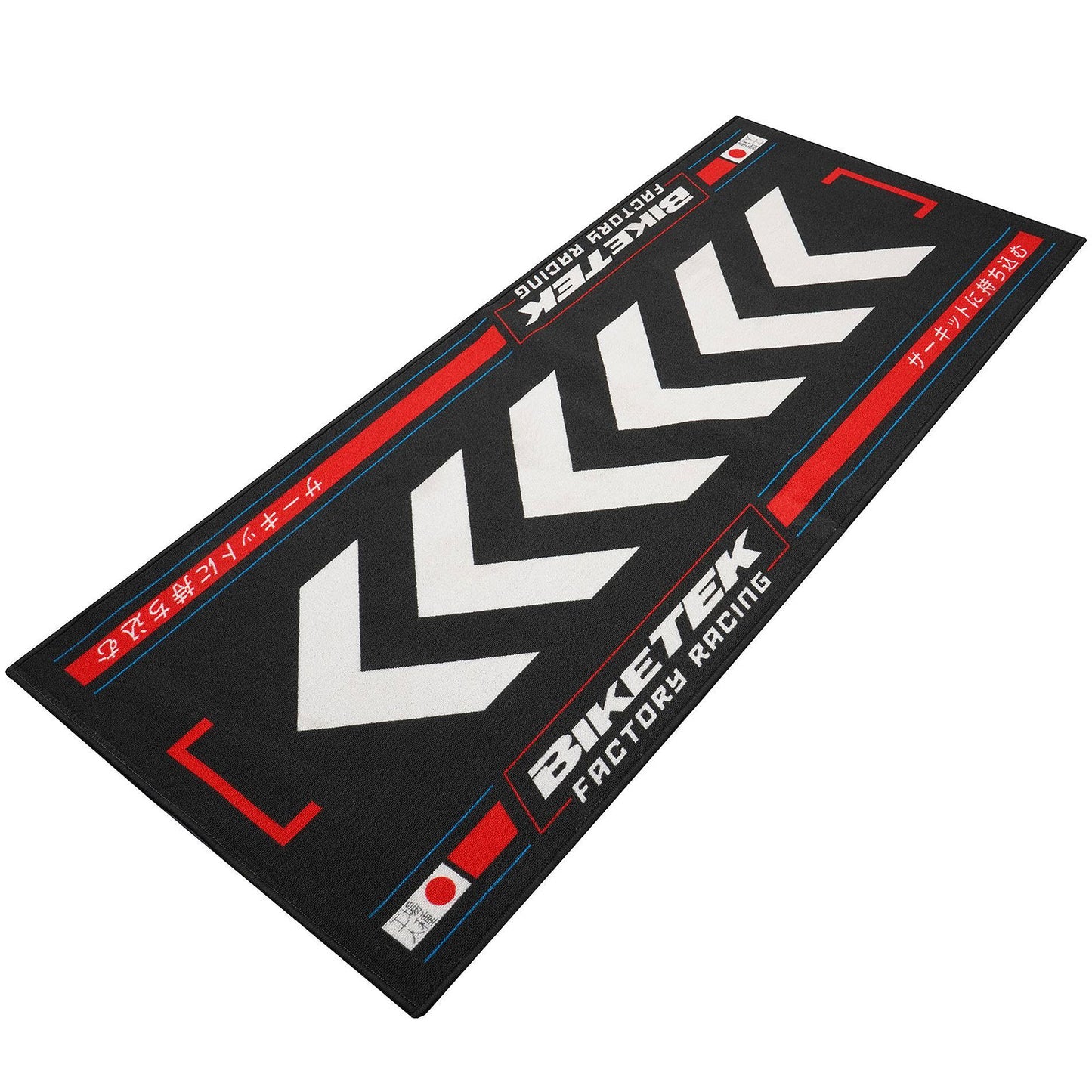 BikeTek Series 7 Garage Mat Rising Red Sun 190 x 80cm