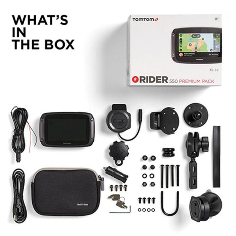 Tom Tom Rider 550 Premium Sat Nav