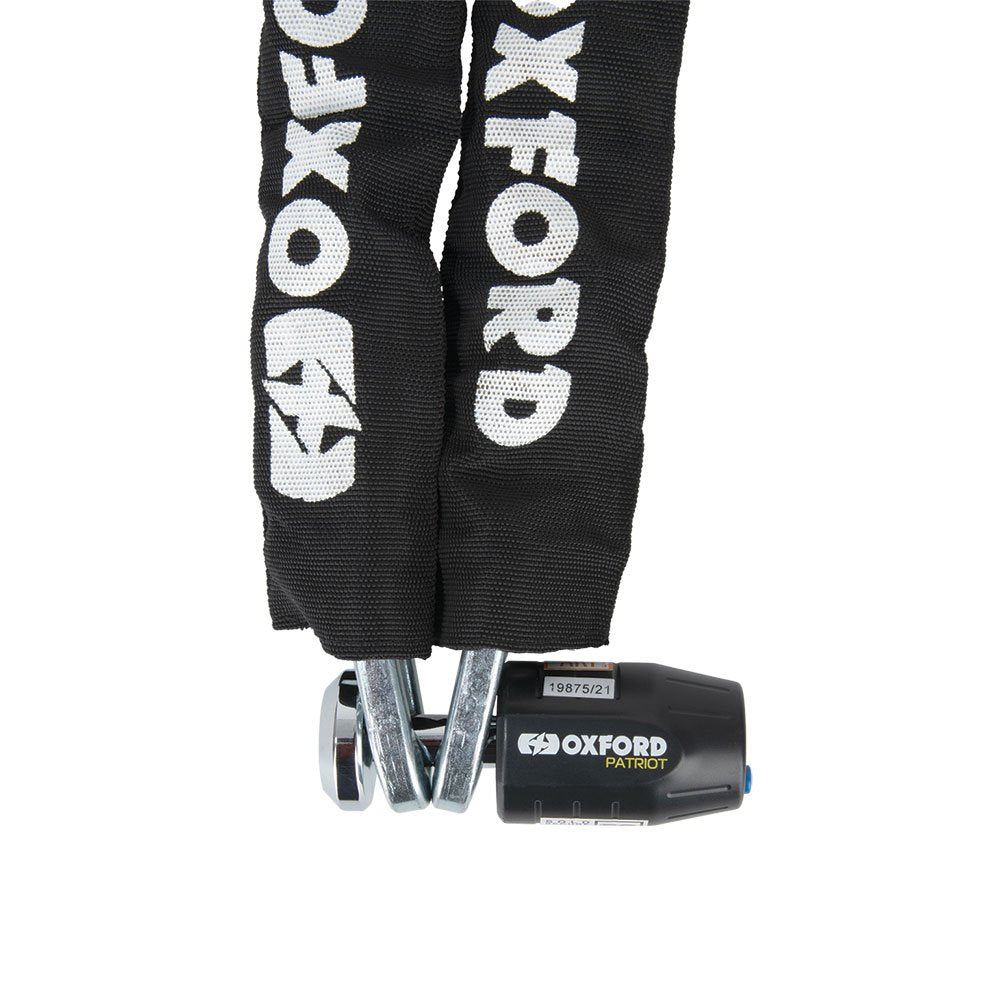 Oxford Patriot Chain Lock 12mm 1.2m