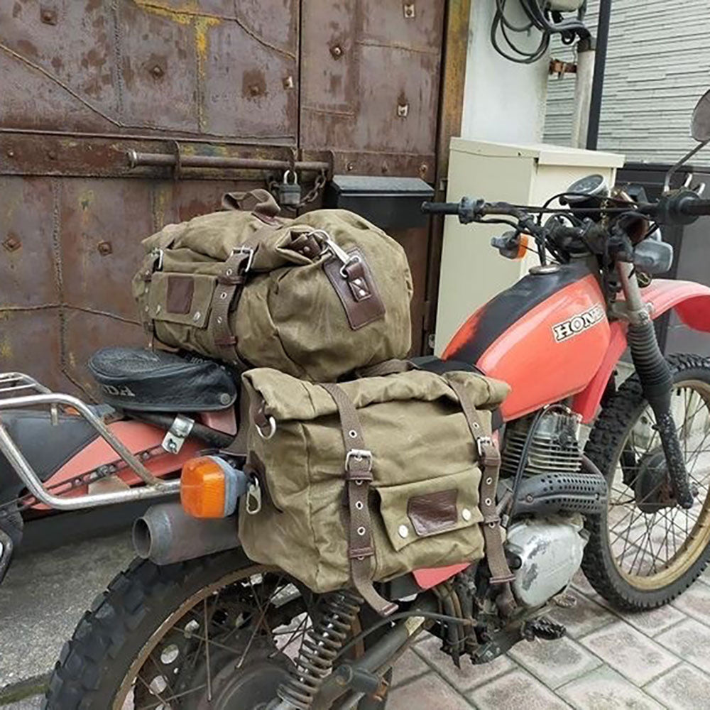 Oxford Heritage Roll Bag Khaki 30L