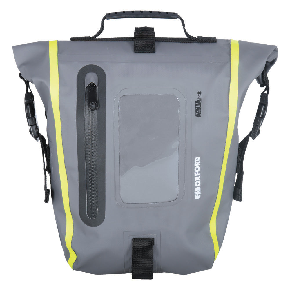Oxford Aqua M8 Tank Bag Blk Gry Flo