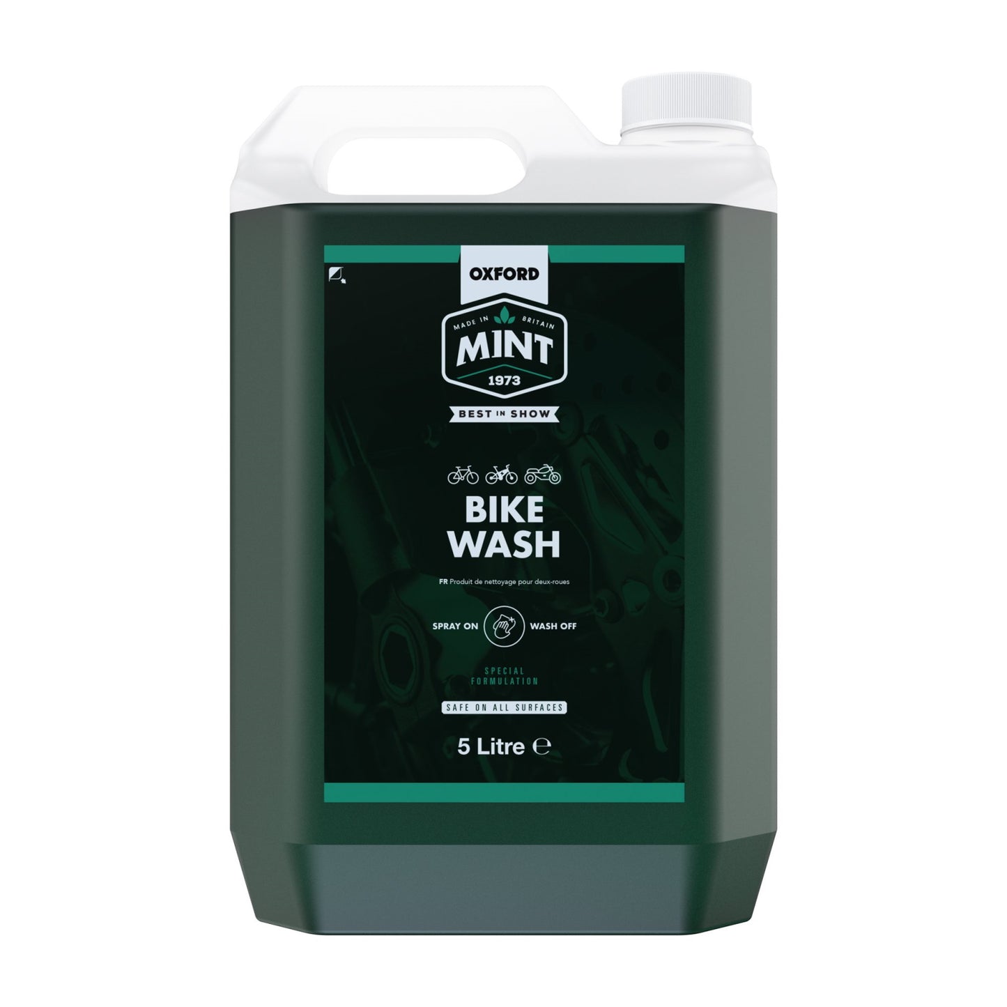 Oxford Mint Bike Wash 5 Litre
