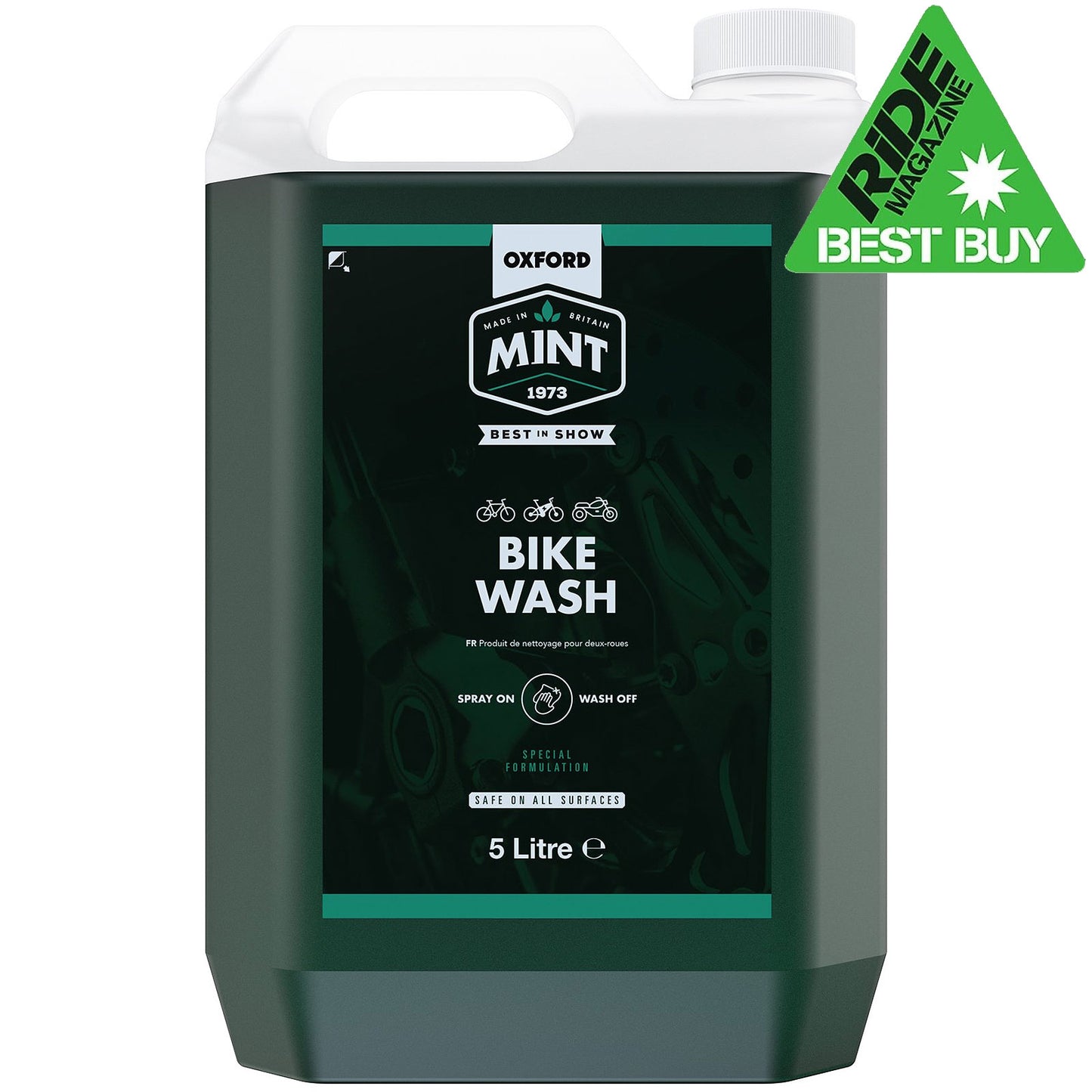 Oxford Mint Bike Wash 5 Litre