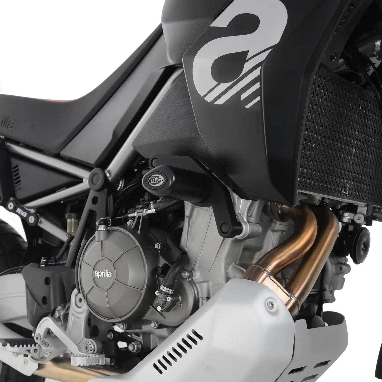 Aprilia Tuareg 660 22- R&G Aero Crash Protectors Black
