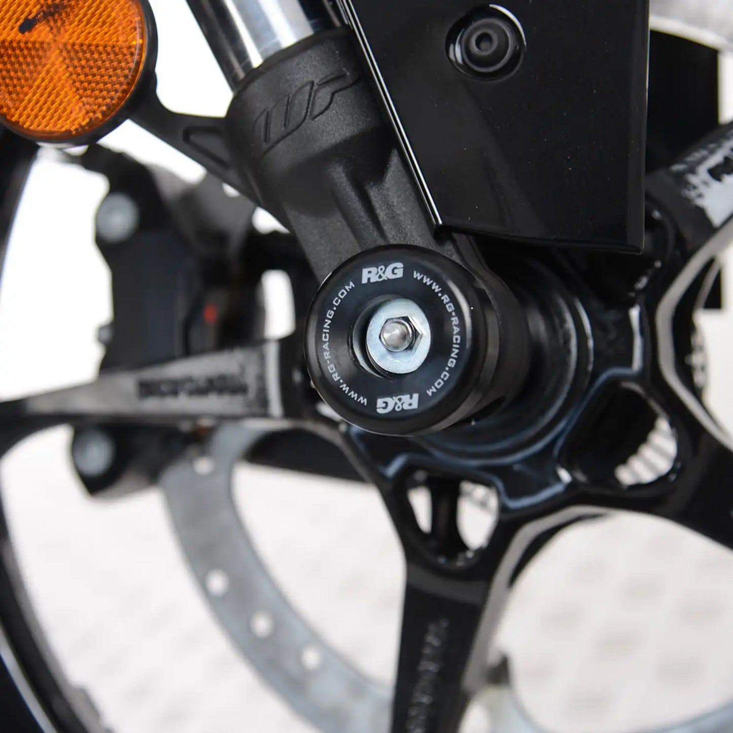 KTM RC 390/ RC 200/ RC 125 '22- R&G Fork Protectors Black