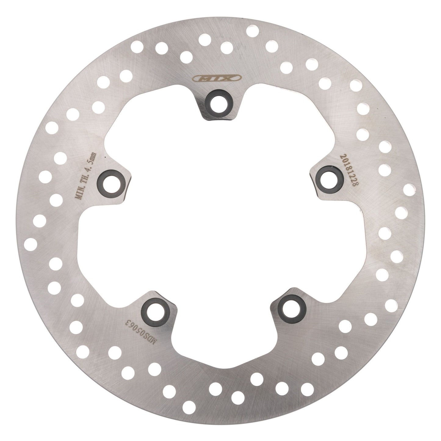 MTX Performance Brake Disc Rear Solid Round Suzuki GSX-S MD3108